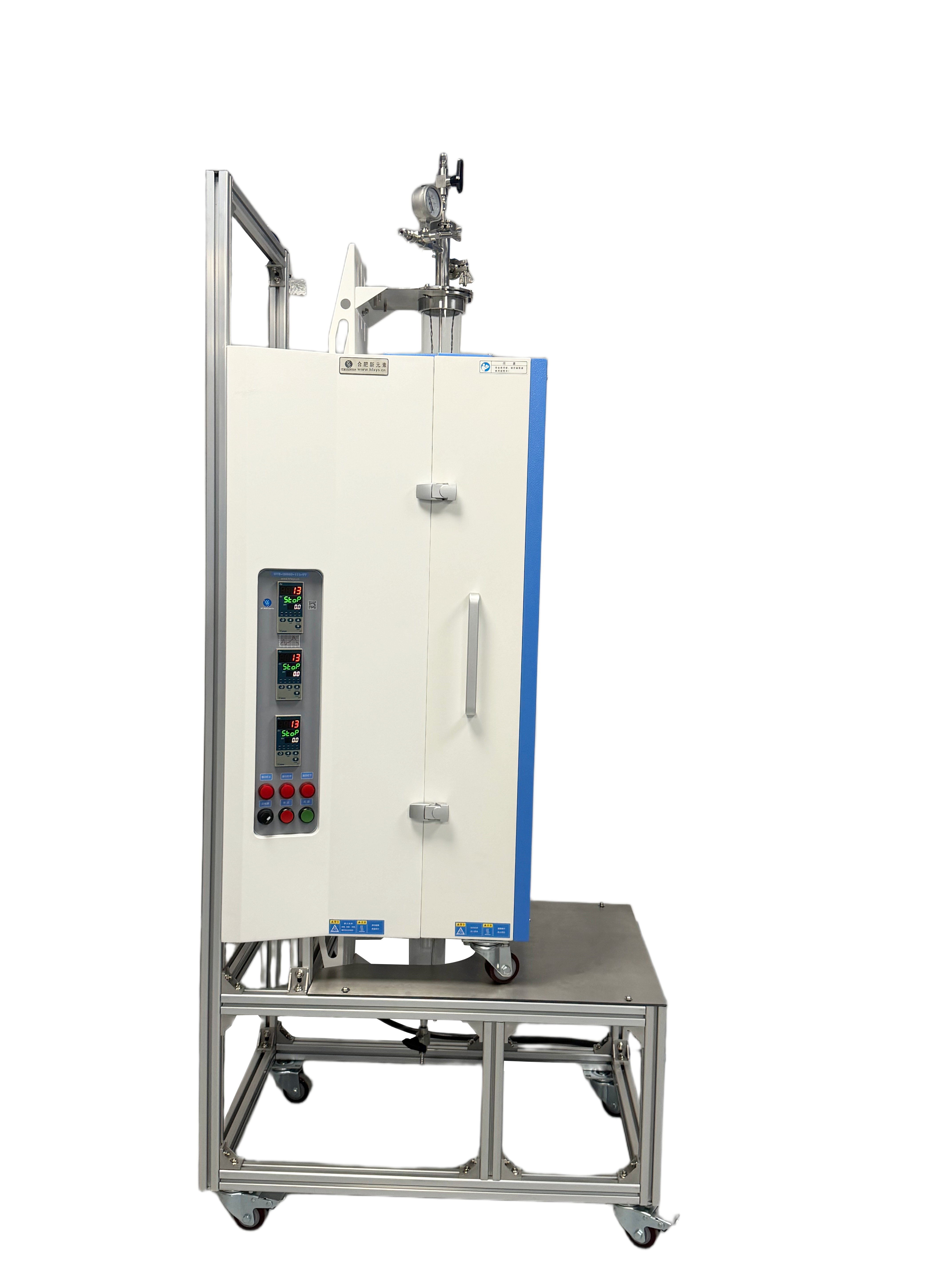 OYS-1200C-Ⅲ-VT——立式翻盖炉